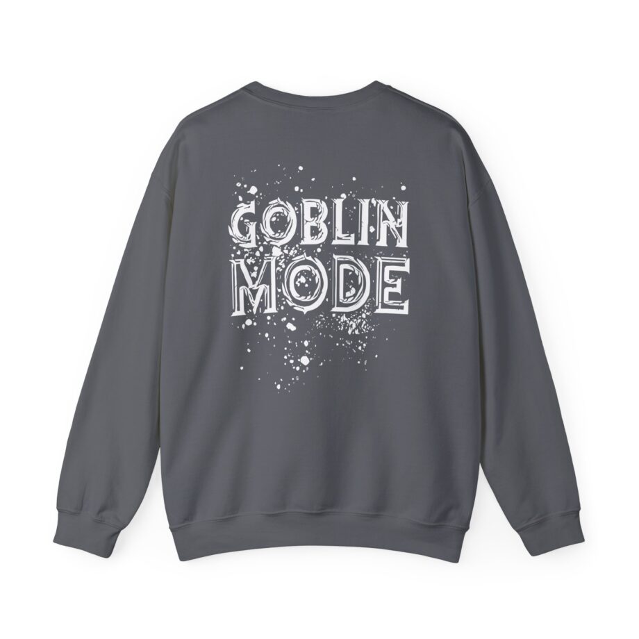Nekrogoblikon Goblin Mode Raglan Unisex Heavy Blend Crewneck Sweatshirt