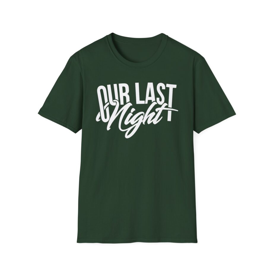 Our Last Night Script Unisex Softstyle T-shirt