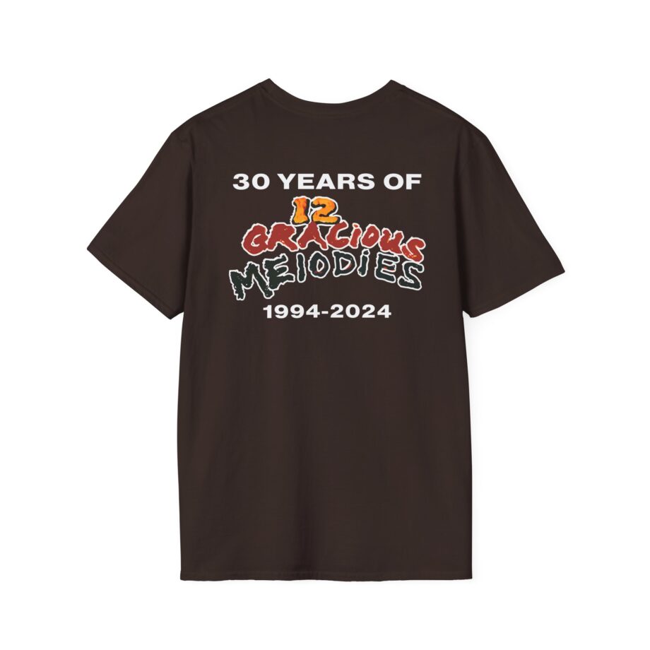 Stone Temple Pilots 12 Gracious Melodies 30th Anniversary Unisex Softstyle T-Shirt