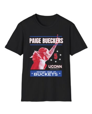 Paige Bueckers Run It Back Drop Unisex Softstyle T-shirt