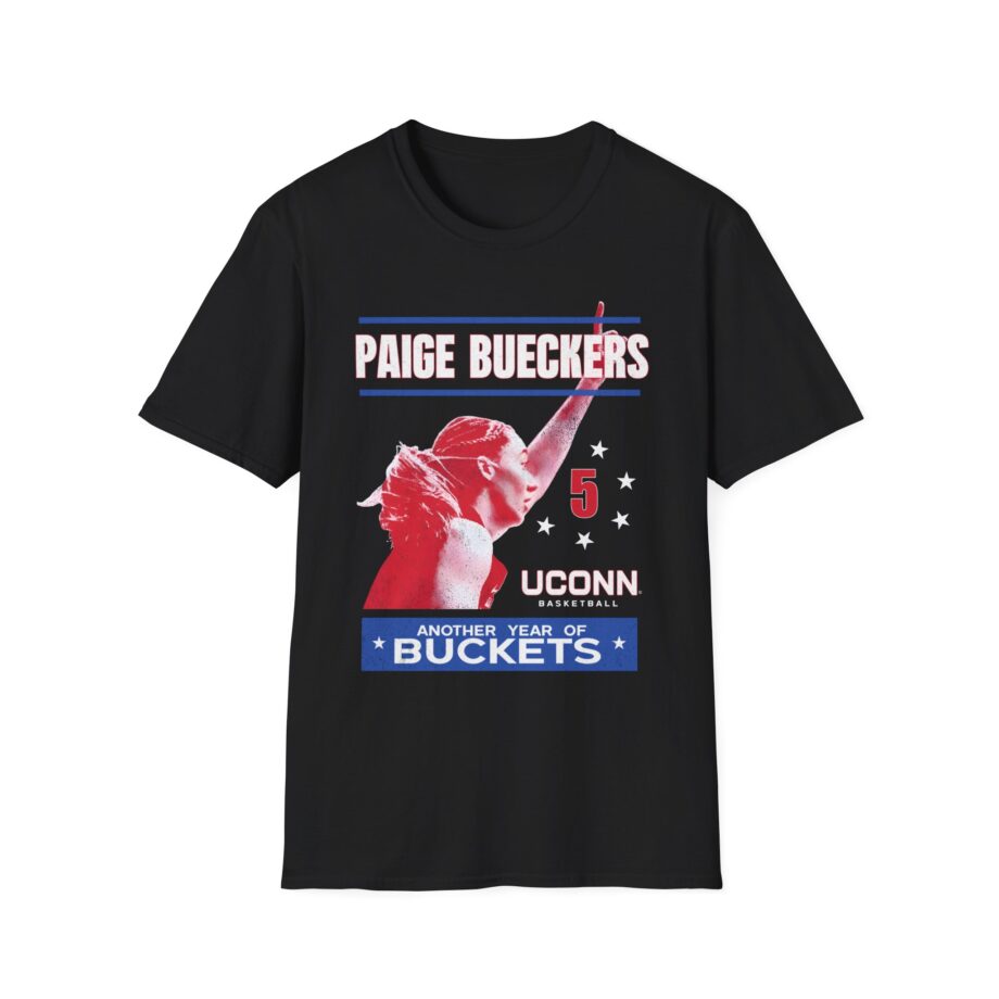 Paige Bueckers Run It Back Drop Unisex Softstyle T-shirt