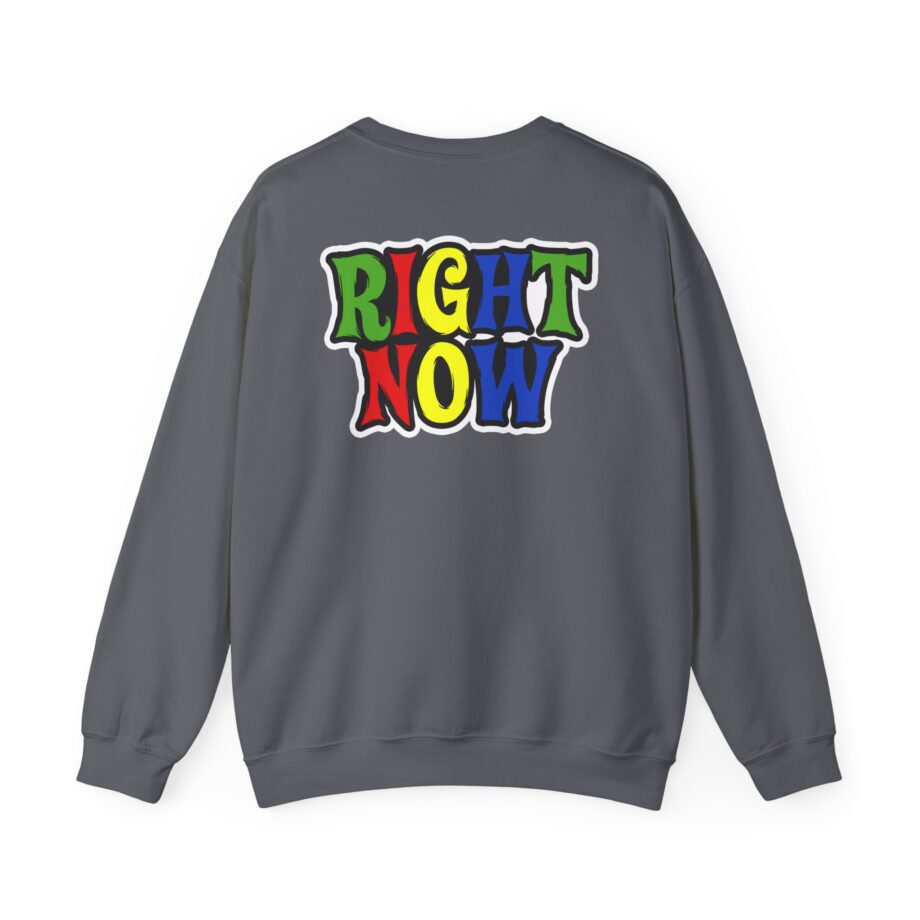 Nekrogoblikon Right Now Zip Up Unisex Heavy Blend Crewneck Sweatshirt