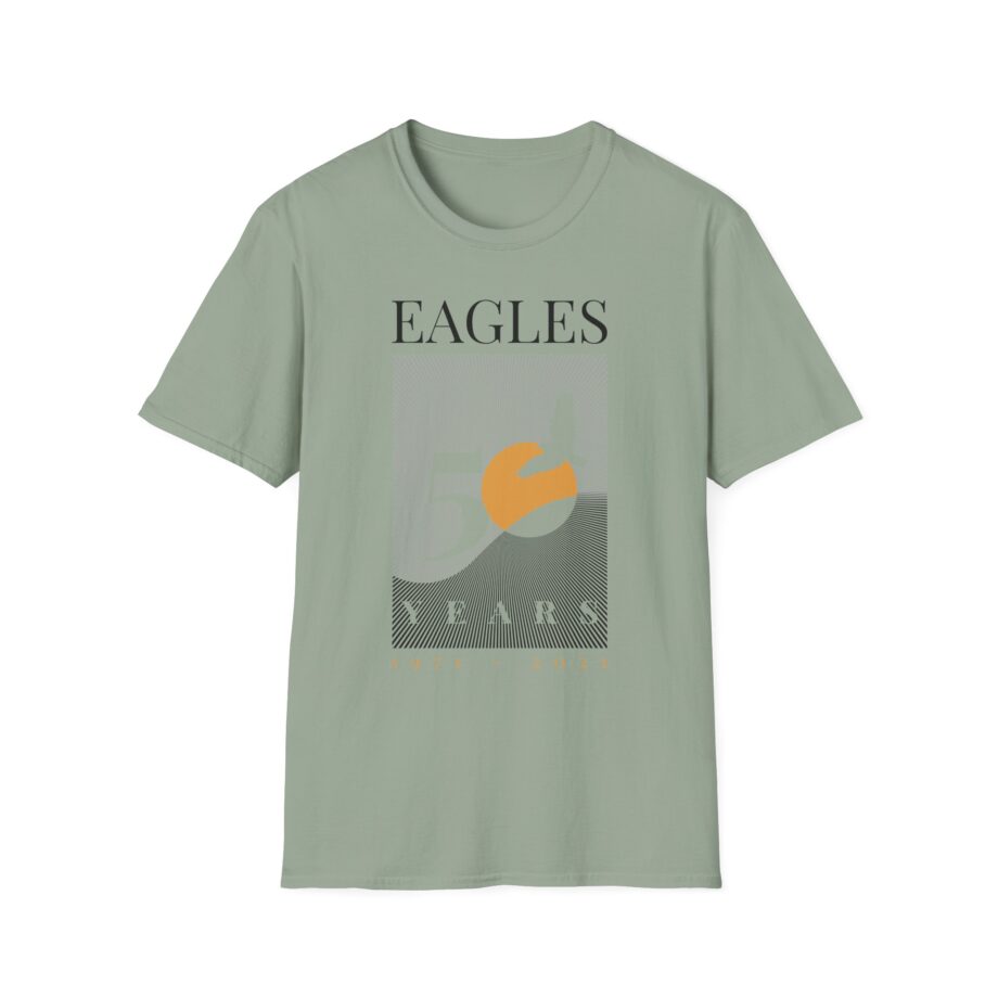 The Eagles 50 Years Sunrise Unisex Softstyle T-Shirt