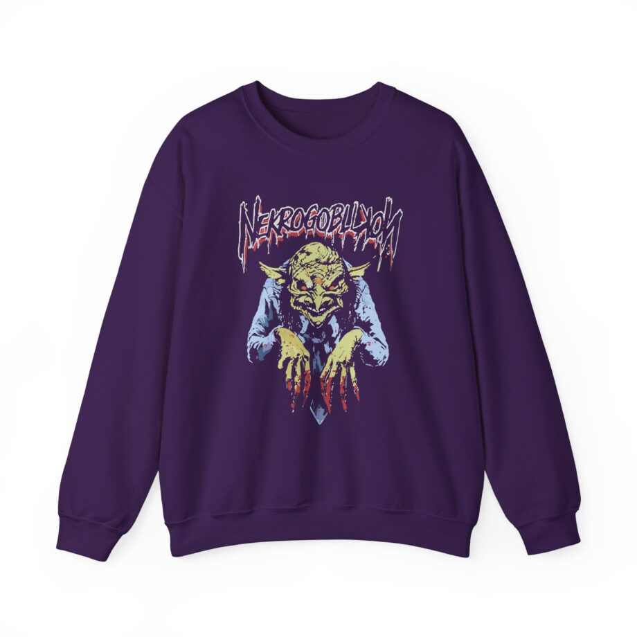 Nekrogoblikon Bloody Fingers Unisex Heavy Blend Crewneck Sweatshirt