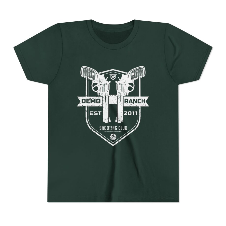 Demo Ranch Shooting Club Pocket Youth Short Sleeve Tee