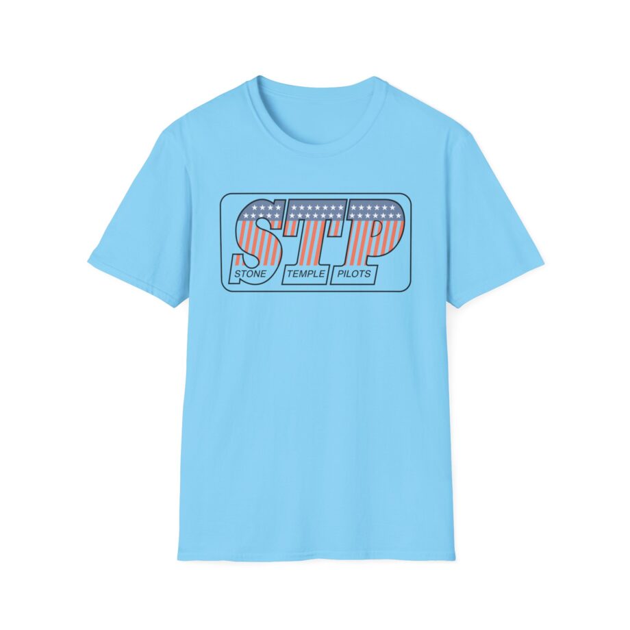 Stone Temple Pilots Stars & Stripes Ringer Unisex Softstyle T-Shirt