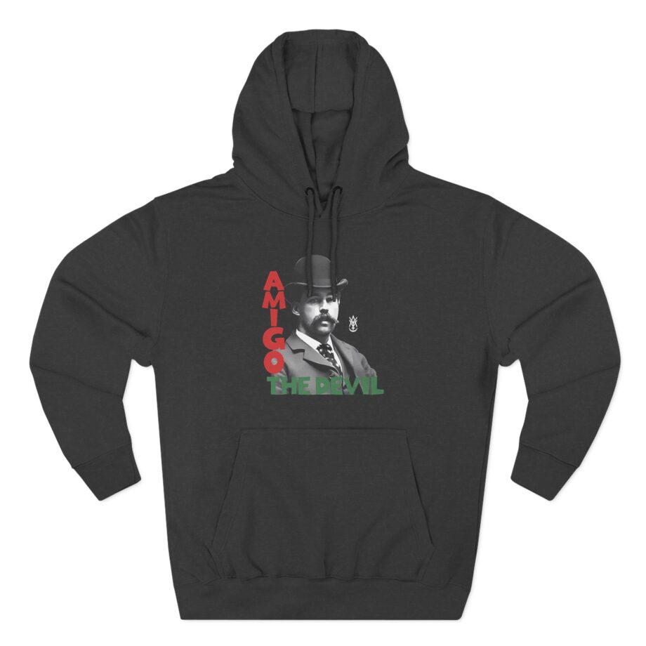 Amigo the Devil Elvis Holmes Calling Three-Panel Fleece Hoodie