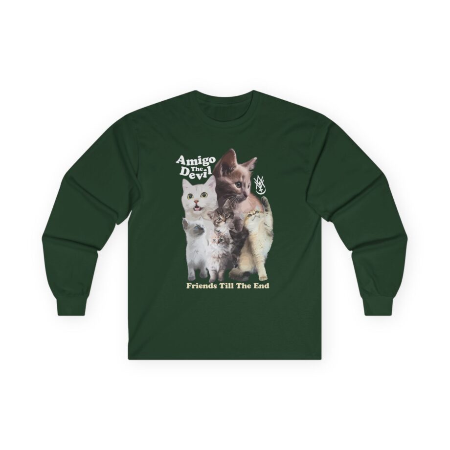 Amigo the Devil  Too Many Puppies Unisex Ultra Cotton Long Sleeve Tee