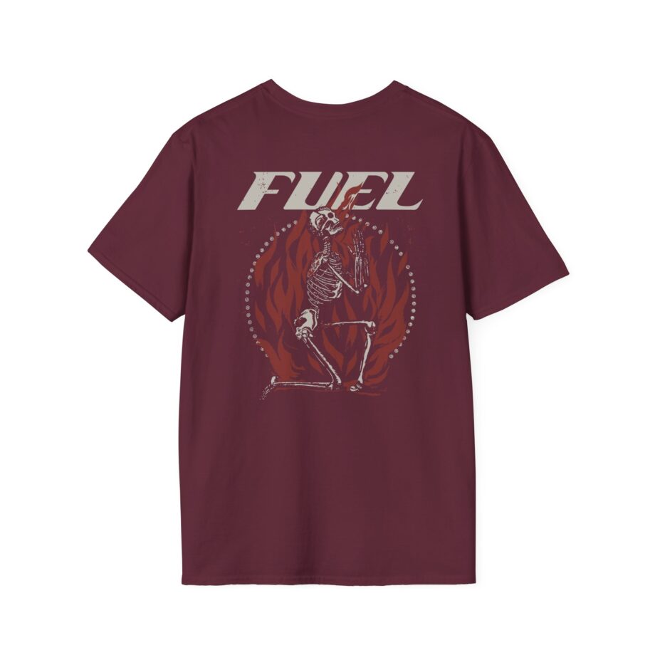 Fuel Camo Flame Prayer Unisex Softstyle T-shirt