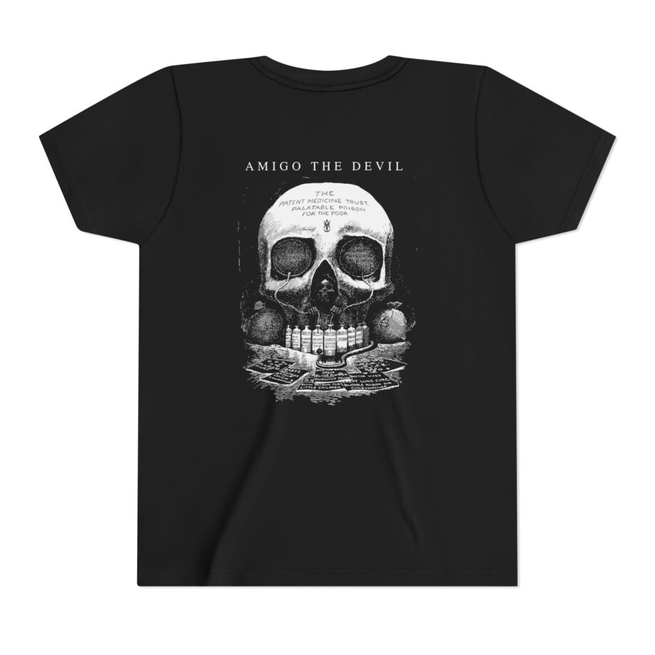 Amigo the Devil Death's Laboratory Youth Short Sleeve Tee