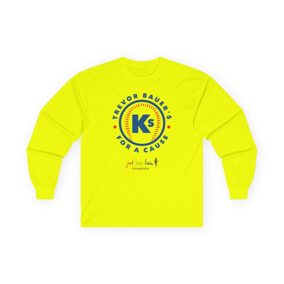 Trevor Bauer’s Ks for a Cause Unisex Ultra Cotton Long Sleeve Tee