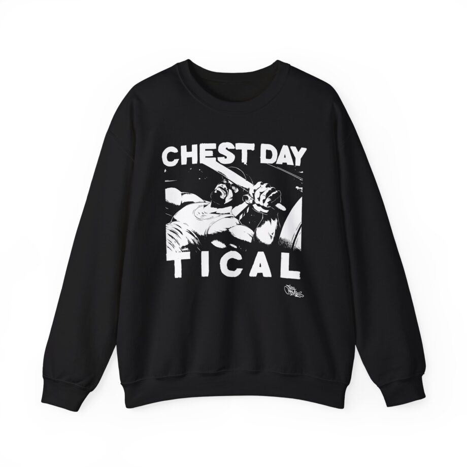 Method Man Chest Day Unisex Heavy Blend Crewneck Sweatshirt