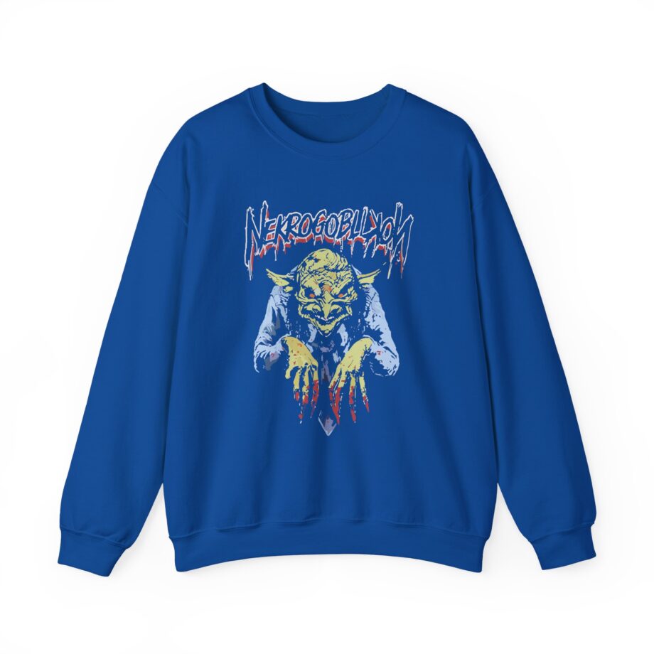 Nekrogoblikon Bloody Fingers Unisex Heavy Blend Crewneck Sweatshirt