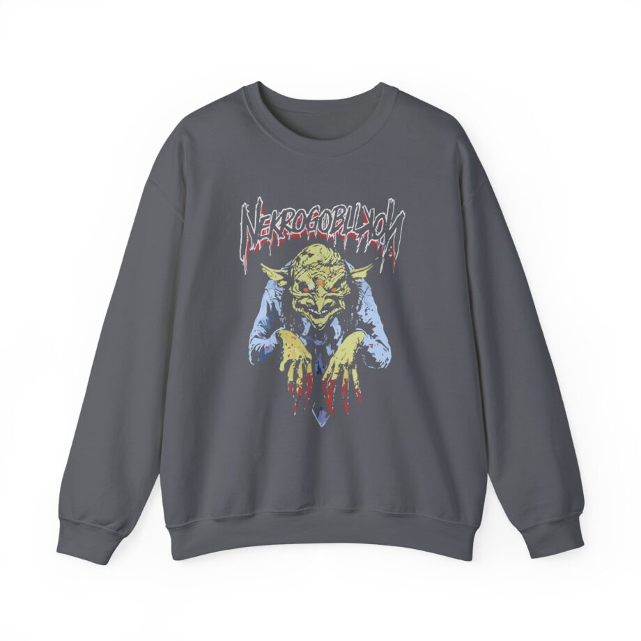 Nekrogoblikon Bloody Fingers Unisex Heavy Blend Crewneck Sweatshirt