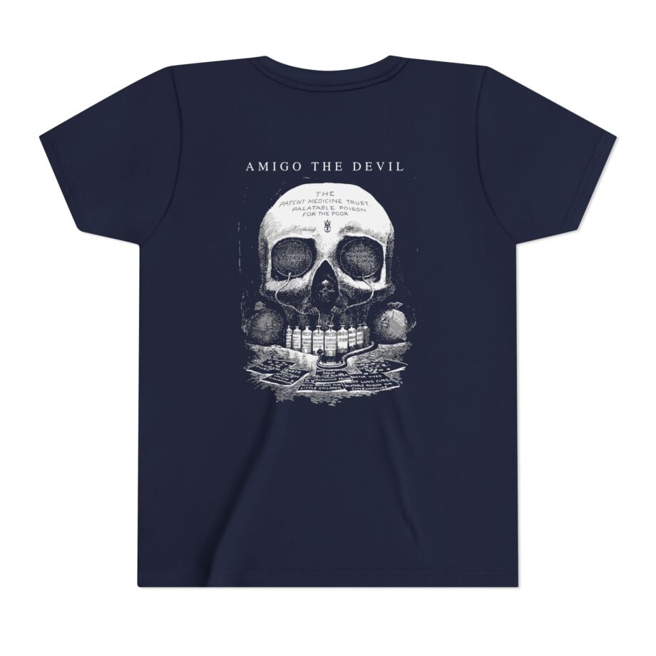 Amigo the Devil Death's Laboratory Youth Short Sleeve Tee