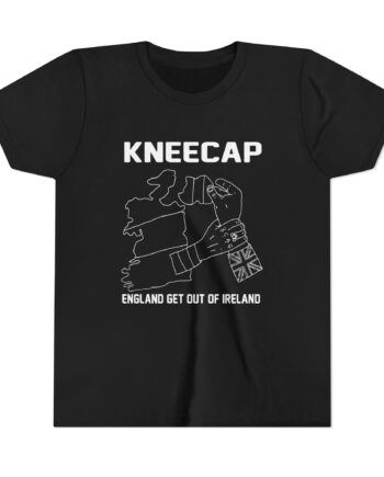 Kneecap England Get Out of Ireland Youth Short Sleeve Tee