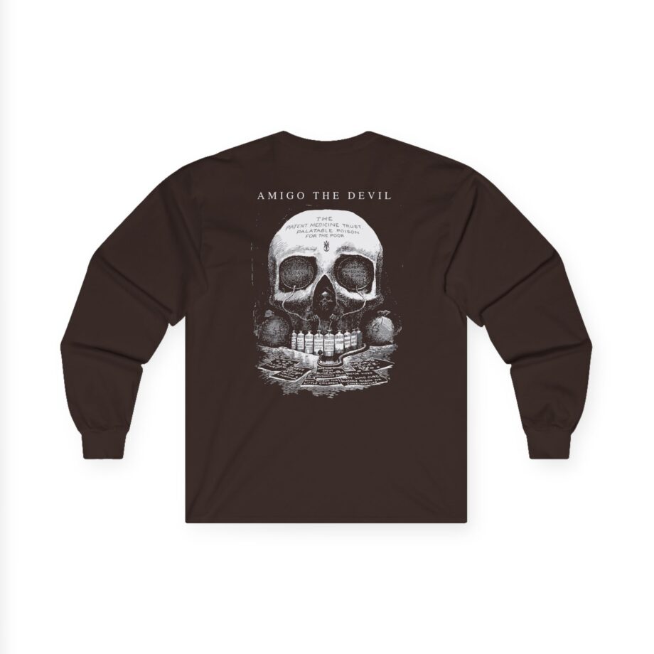 Amigo The Devil Death's Laboratory Unisex Ultra Cotton Long Sleeve Tee