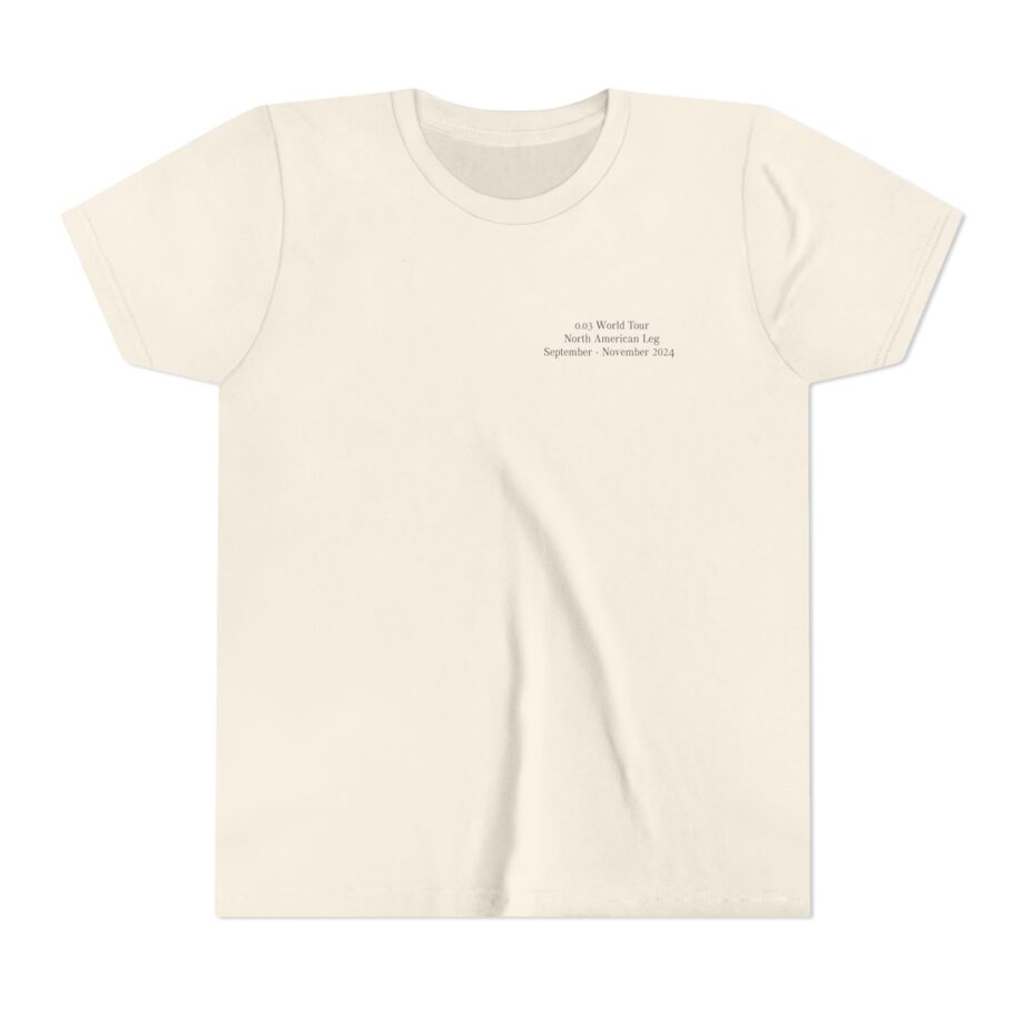 Wave to Earth 0.03 NA Tour  Youth Short Sleeve Tee