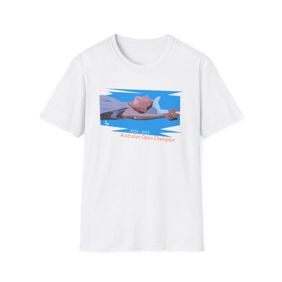 Jannik Sinner 2024-2025  Australian Open Champion Unisex Softstyle T-Shirt