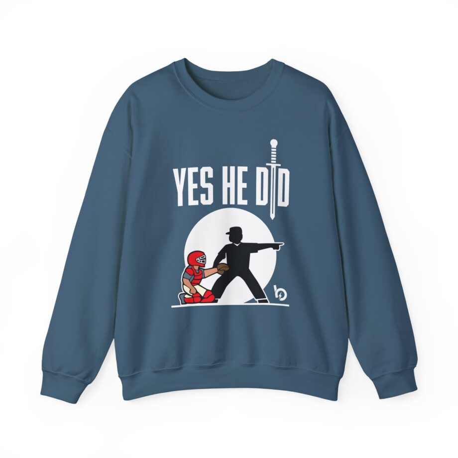 Trevor Bauer Yes He Did Three-panel Fleece Hoodie