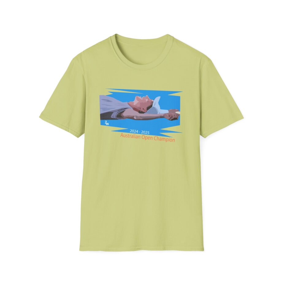 Jannik Sinner 2024-2025  Australian Open Champion Unisex Softstyle T-Shirt