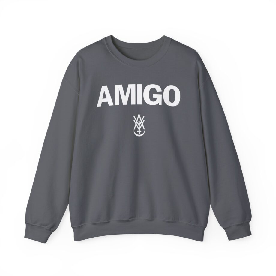 Amigo the Devil Safe for Work Unisex Heavy Blend Crewneck Sweatshirt