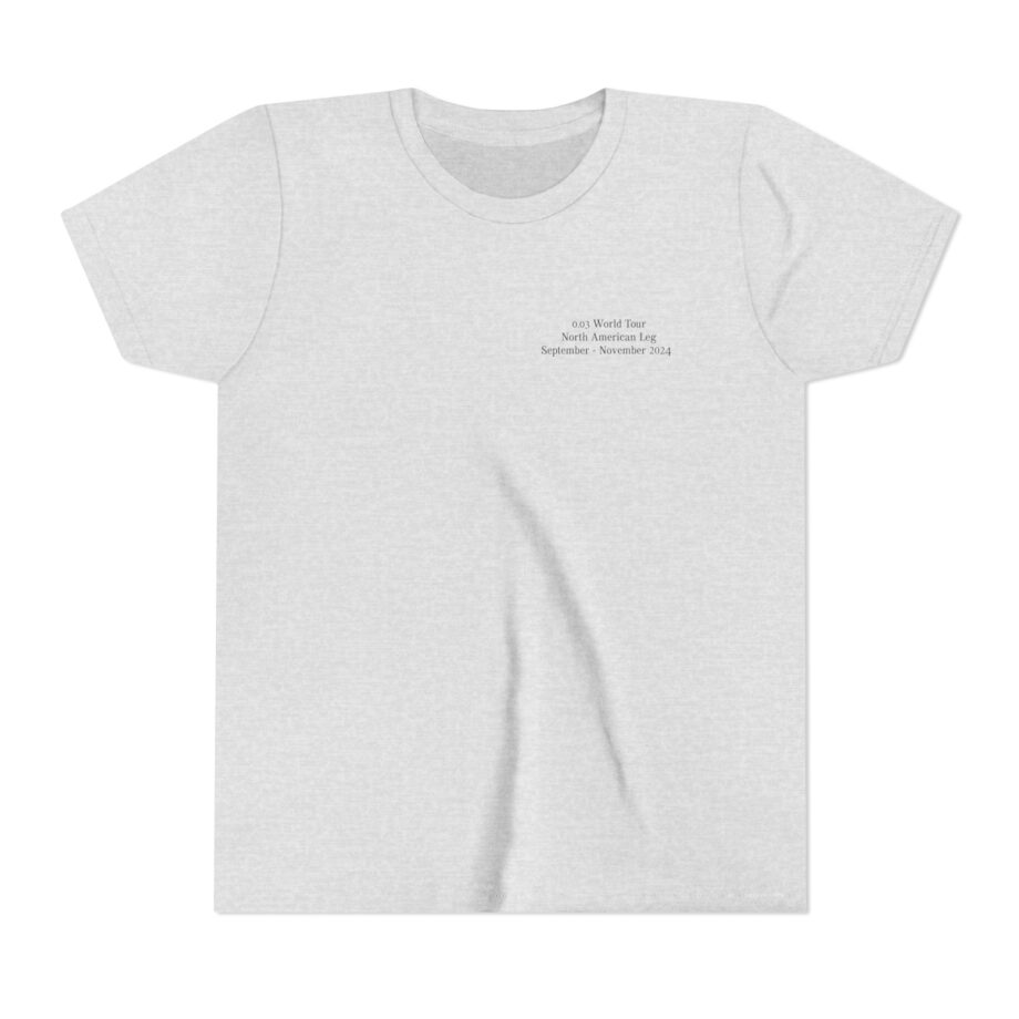 Wave to Earth 0.03 NA Tour  Youth Short Sleeve Tee