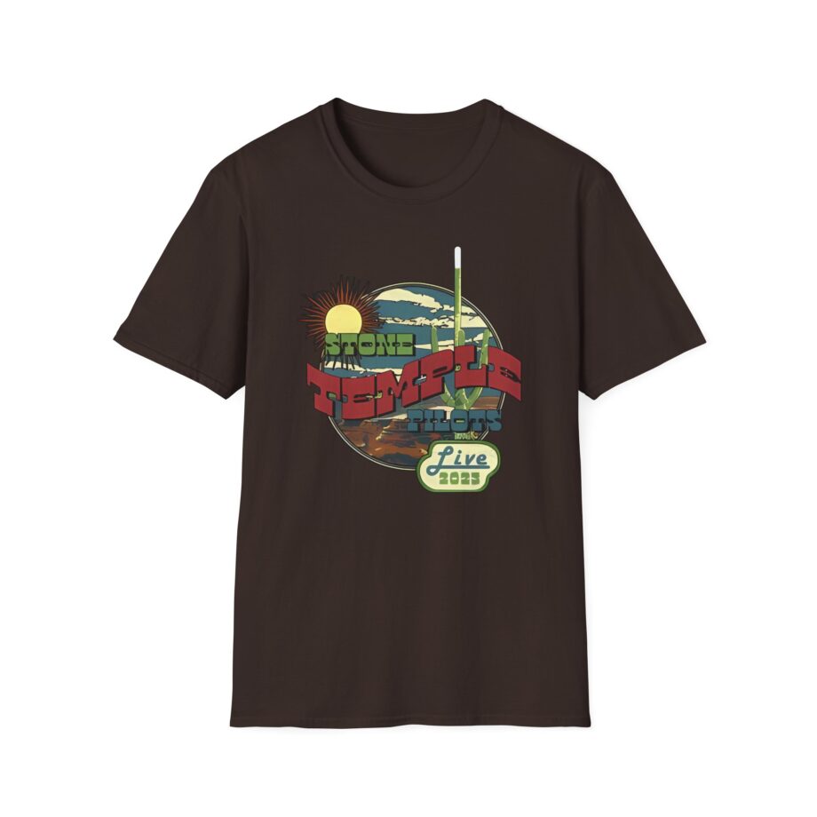 Stone Temple Pilots Desert Postcard Unisex Softstyle T-Shirt