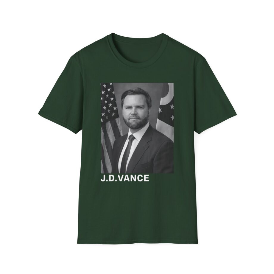Jd Vance Portrait Pro Unisex Softstyle T-shirt