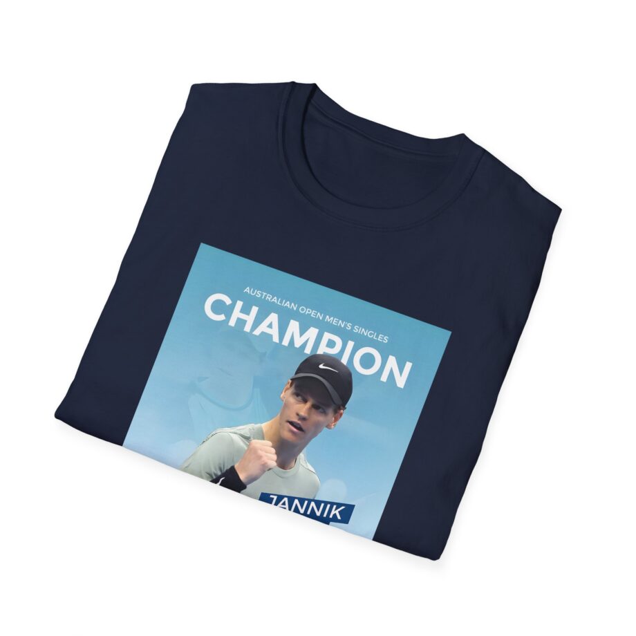 Jannik Sinner Australian Open Men's Singles Champion 2025 Unisex Softstyle T-Shirt