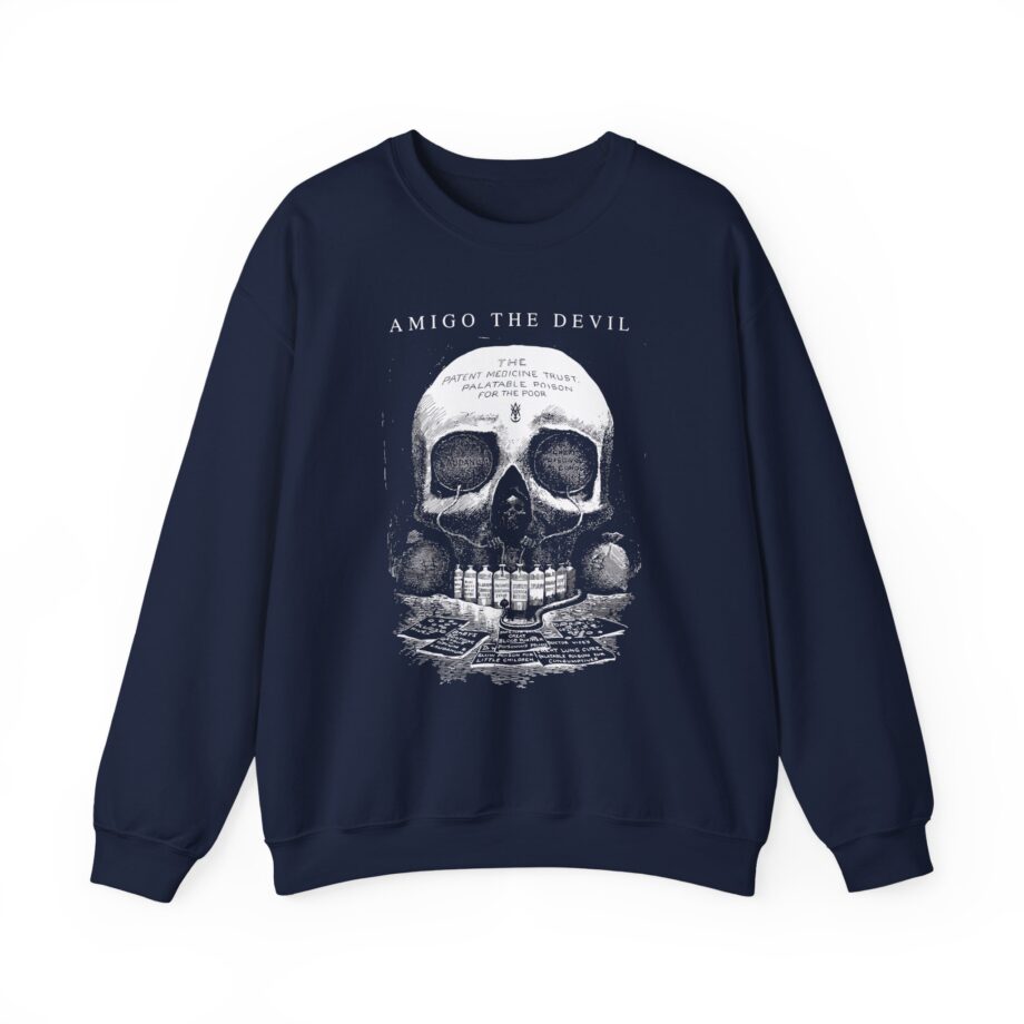 Amigo the Devil Death Lab Unisex Heavy Blend Crewneck Sweatshirt