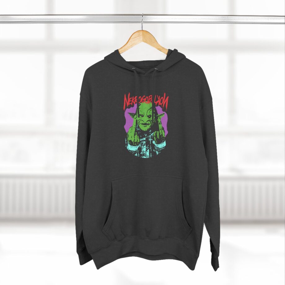 Nekrogoblikon We Have a Goblin Three-Panel Fleece Hoodie