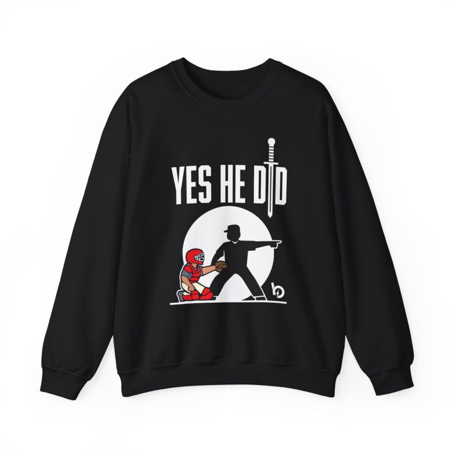 Trevor Bauer Yes He Did Three-panel Fleece Hoodie