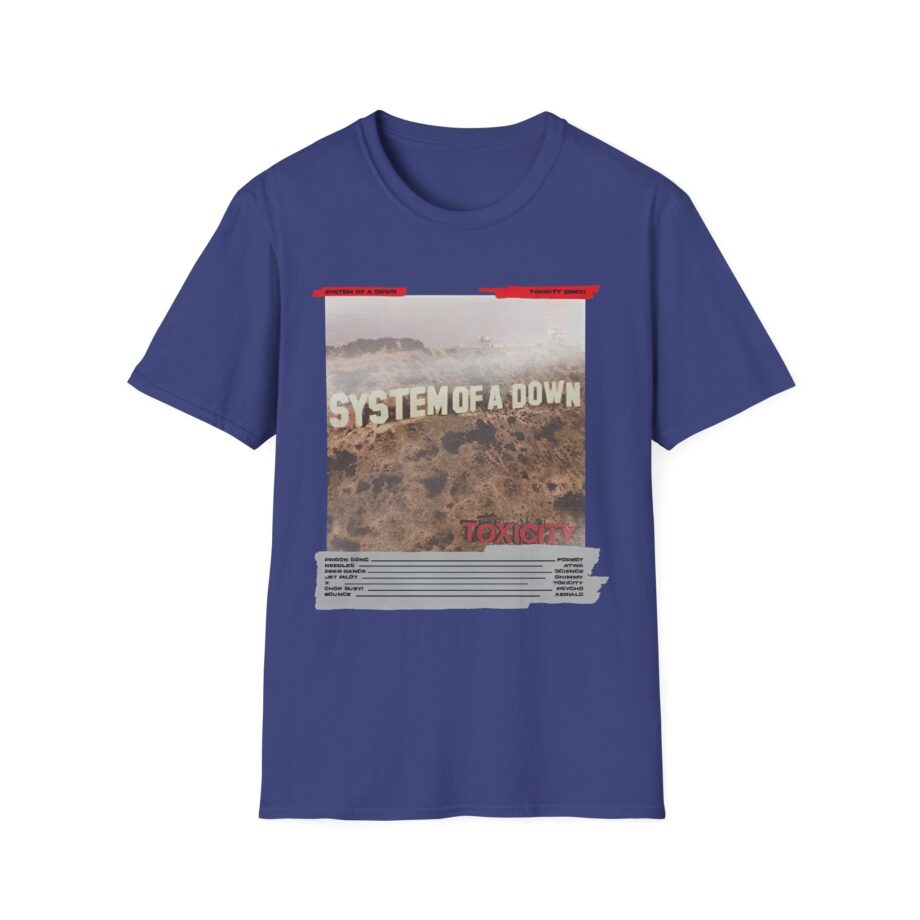 System of a Down Mixing Board Unisex Softstyle T-Shirt