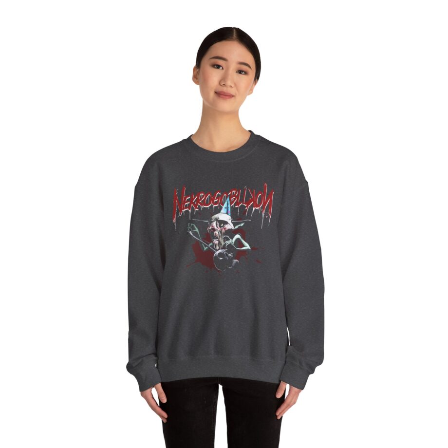 Nekrogoblikon - Skin Theif Unisex Heavy Blend Crewneck Sweatshirt