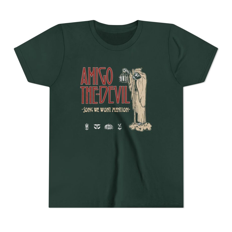Amigo the Devil Song We Won't Mention Youth Short Sleeve Tee