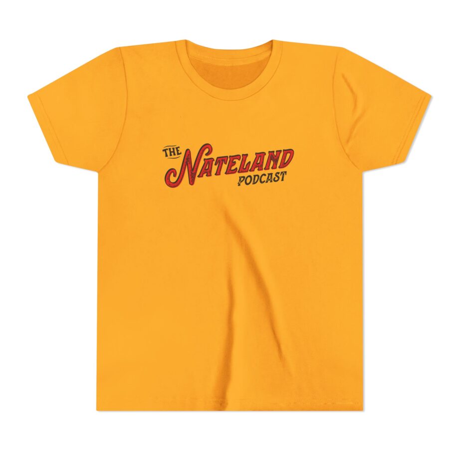 Nate Bargatze Nateland Podcast Youth Short Sleeve Tee