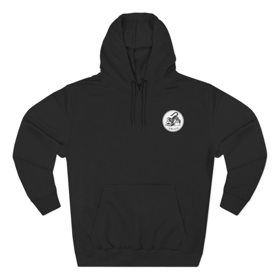 Amigo the Devil Tiger Three-Panel Fleece Hoodie