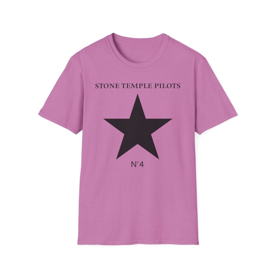 Stone Temple Pilots No. 4 Star Unisex Softstyle T-Shirt