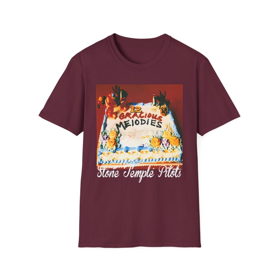 Stone Temple Pilots 12 Gracious Melodies 30th Anniversary Unisex Softstyle T-Shirt