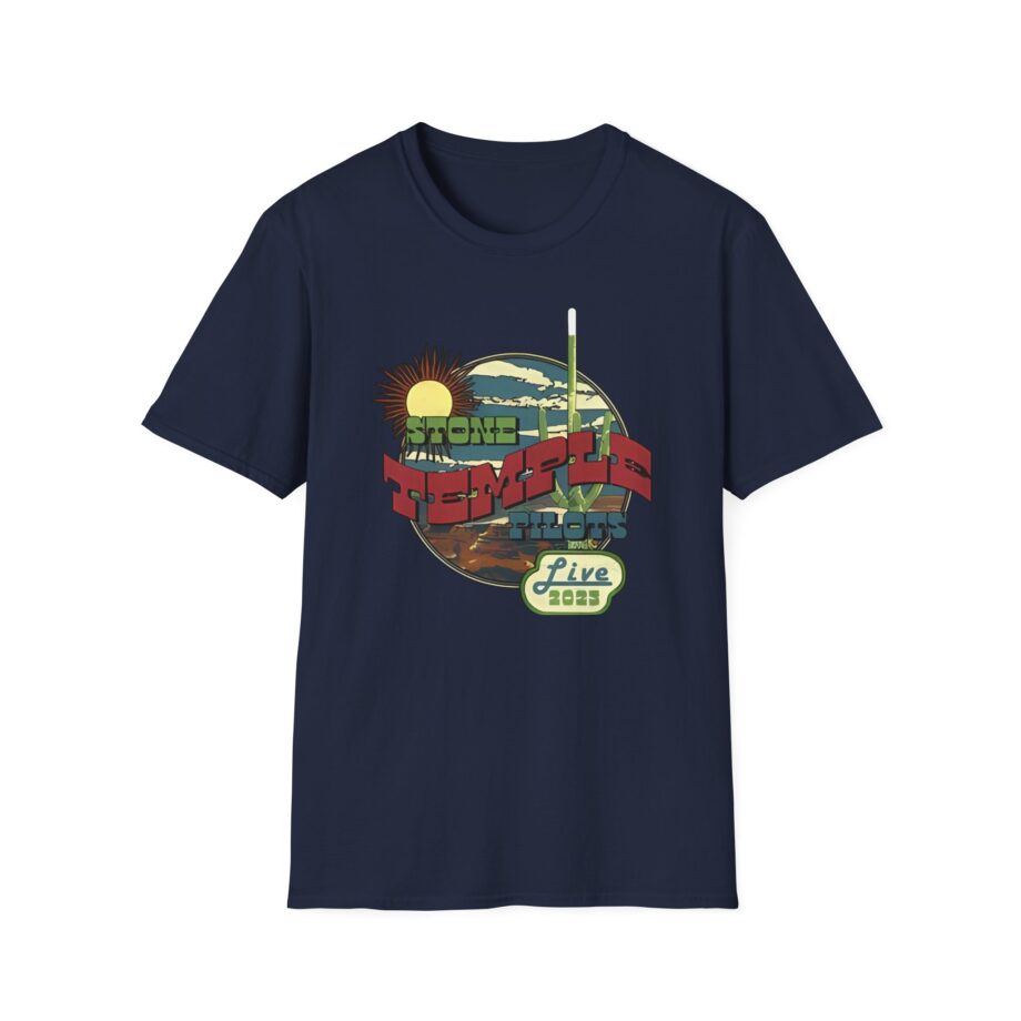 Stone Temple Pilots Desert Postcard Unisex Softstyle T-Shirt