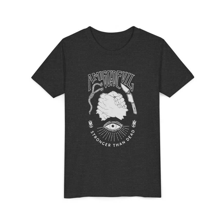 Amigo the Devil Stronger Youth Short Sleeve Tee