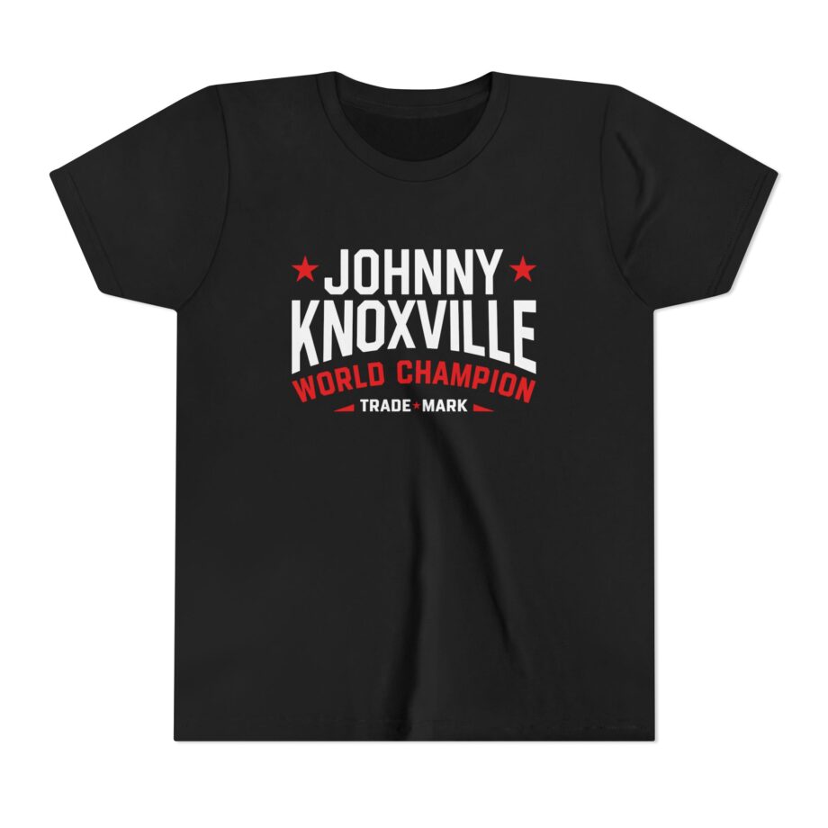 Jackass Johnny Knoxville World Champion Trade Mark Youth Short Sleeve Tee