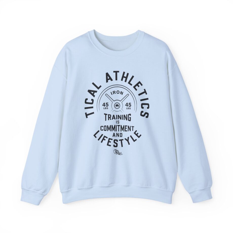 Method Man Training is Commitment and Lifestyle Tical Athletic Unisex Heavy Blend Crewneck Sweatshirt