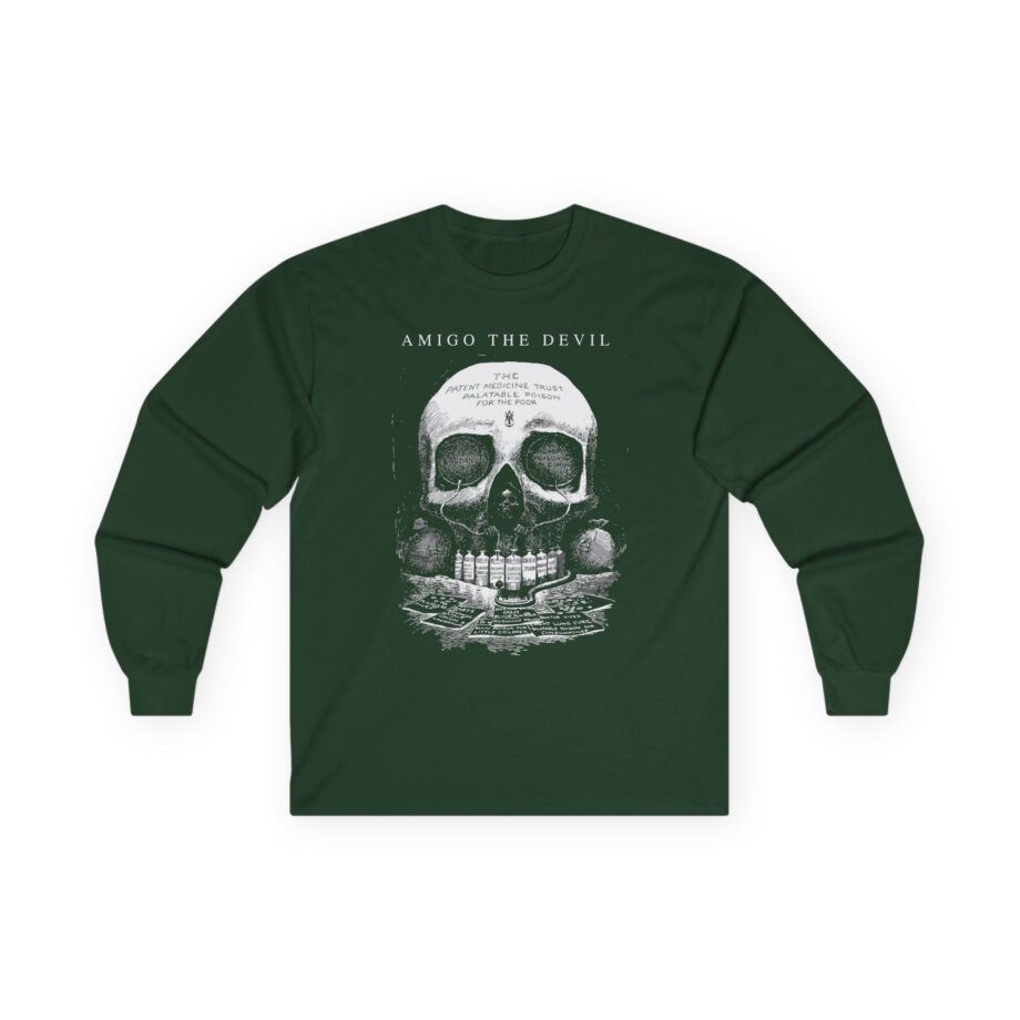 Amigo the Devil Death Lab Unisex Ultra Cotton Long Sleeve Tee