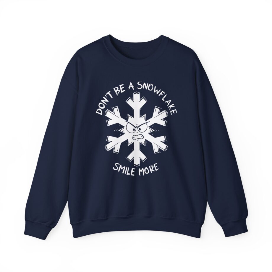 Roman Atwood Snowflake Unisex Heavy Blend Crewneck Sweatshirt