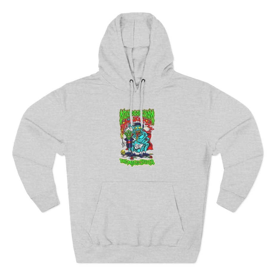 Nekrogoblikon the Magicspider Three-Panel Fleece Hoodie