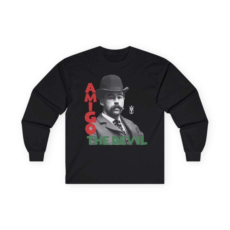 Amigo the Devil Elvis Holmes Calling Unisex Ultra Cotton Long Sleeve Tee