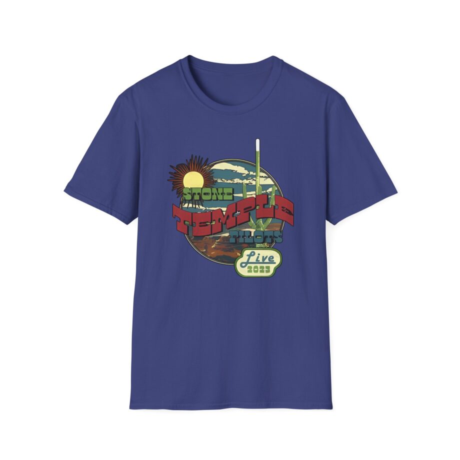 Stone Temple Pilots Desert Postcard Unisex Softstyle T-Shirt