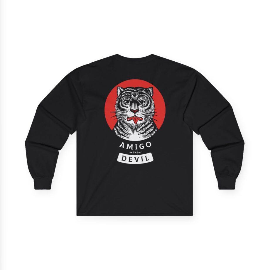 Amigo the Devil Tiger Unisex Ultra Cotton Long Sleeve Tee